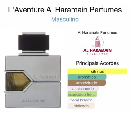 L'Aventure Al Haramain Masculino100ml - Imagem 3