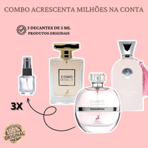 Combo de Milhões 3 Fracionados de 5ml