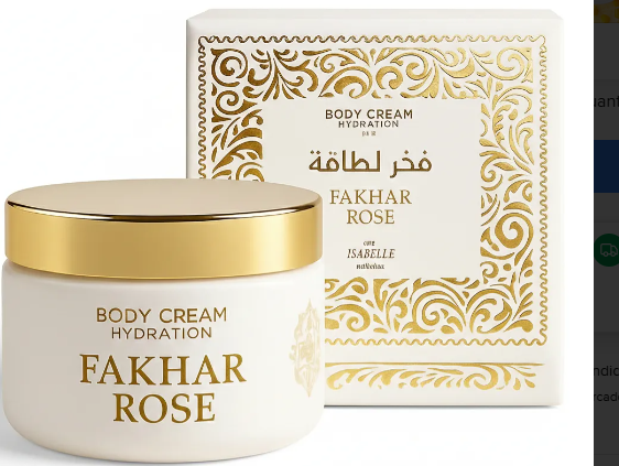 Pasta hidratante fakhar rose 200 gr