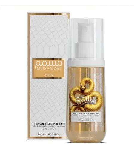 BODY SPLASH COM GLITTER MUSAMAM 200ML