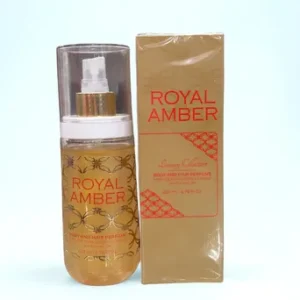 BODY SPLASH COM GLITTER ROYAL AMBER 200ML