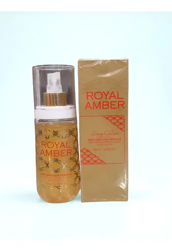 BODY SPLASH COM GLITTER ROYAL AMBER 200ML